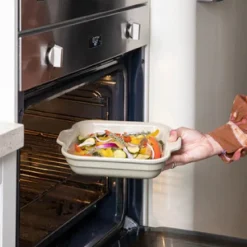 Pyrex Ceramic Creation Ovenschaal Beige 27x23cm**