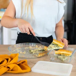 Pyrex Cook & Freeze Ovenschaal met Deksel 22x17x6cm