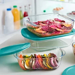 Pyrex Cook & Store Ovenschaal met Deksel 23x15x7cm