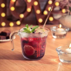 Pyrex Maatbekers Glas (0,25L/0,5L/1L) Set/3