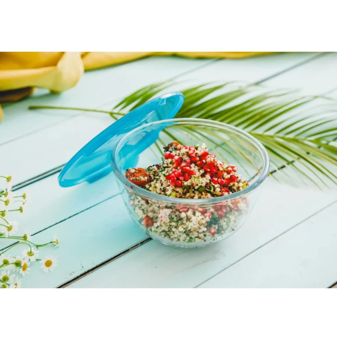 Pyrex Prep & Store Beslagkom met Deksel 0,7L (Ø15cm)