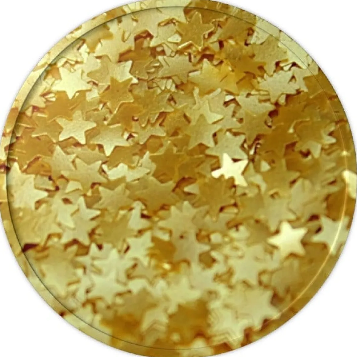 RD Eetbare Glitters Sterren Goud 1,4 gram
