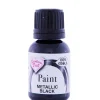 RD Metallic Food Paint Black 25ml