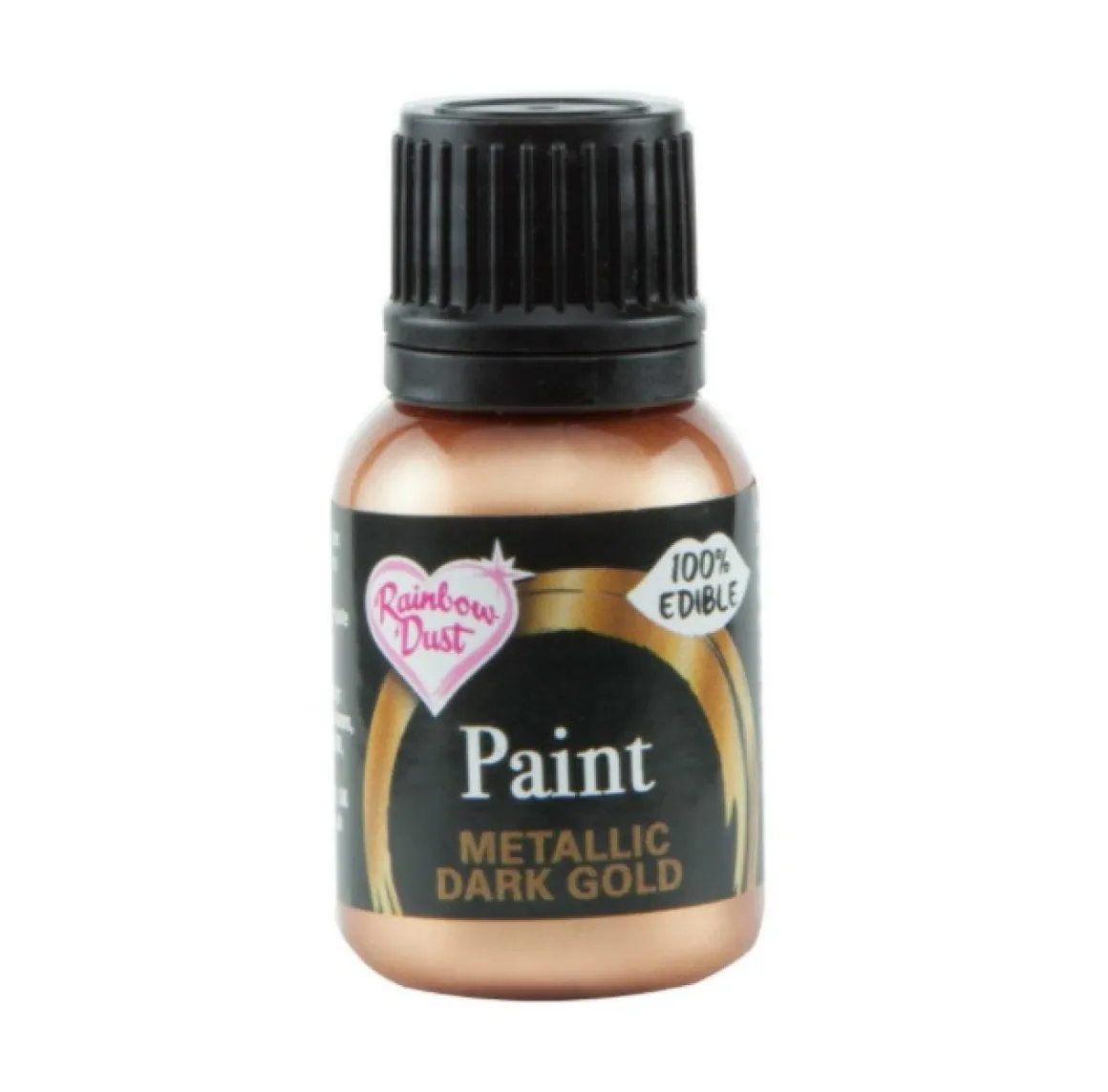 RD Metallic Food Paint Dark Gold 25ml