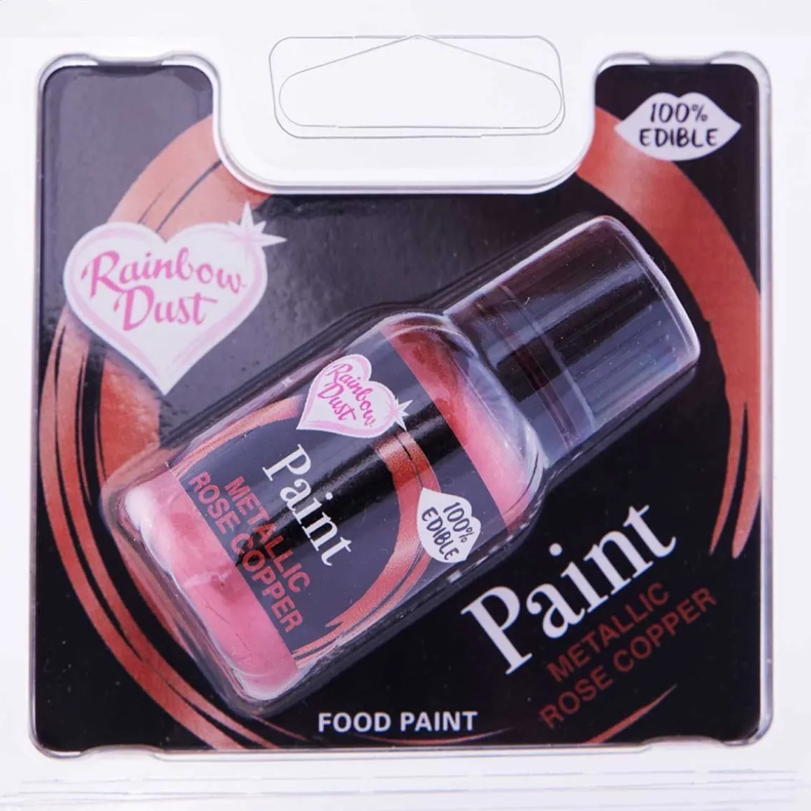 RD Metallic Food Paint Rose Copper 25ml