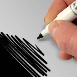 RD Stift eetbare inkt dubbelzijdig Zwart