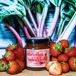 ReggeVallei Taartvulling Aardbeien-Rabarber 250g