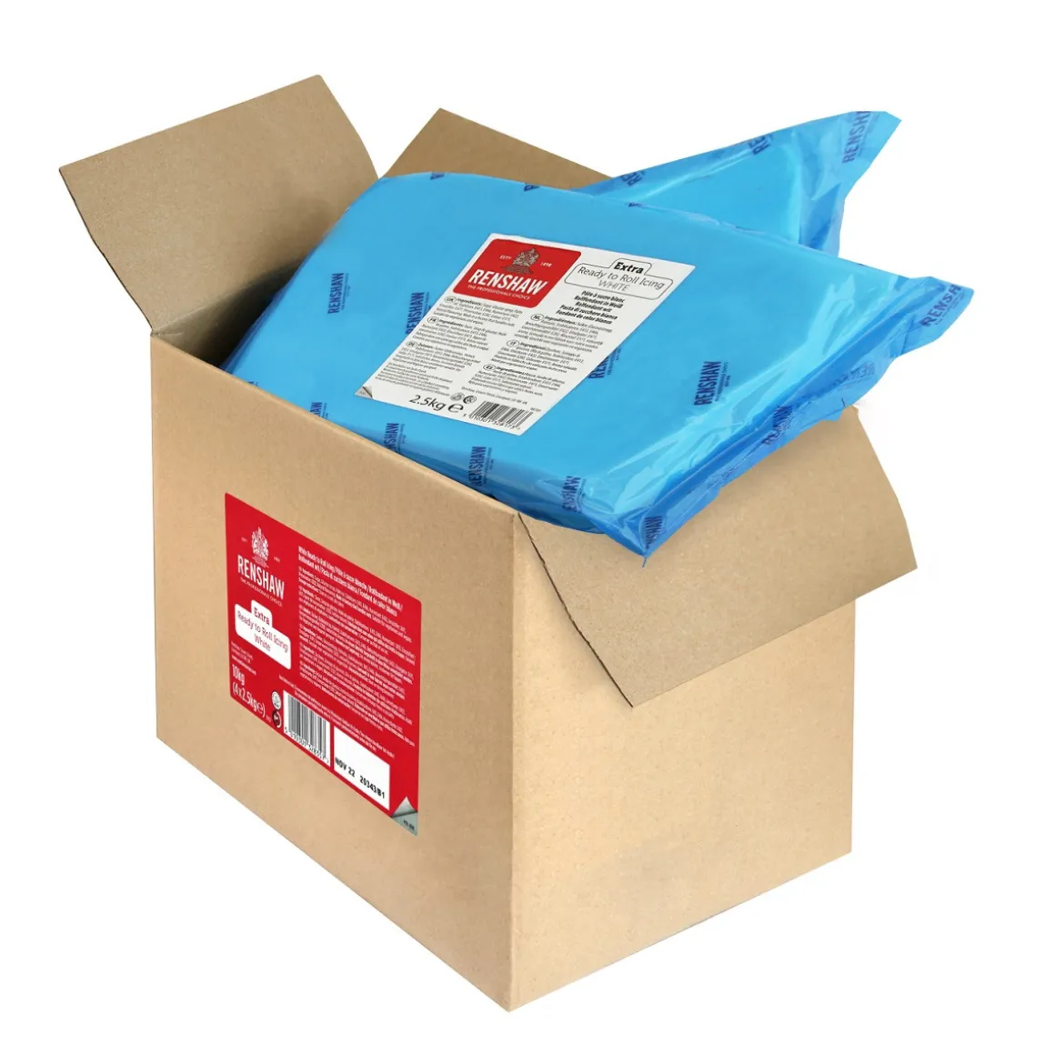 Renshaw Rolfondant Extra 10kg Wit