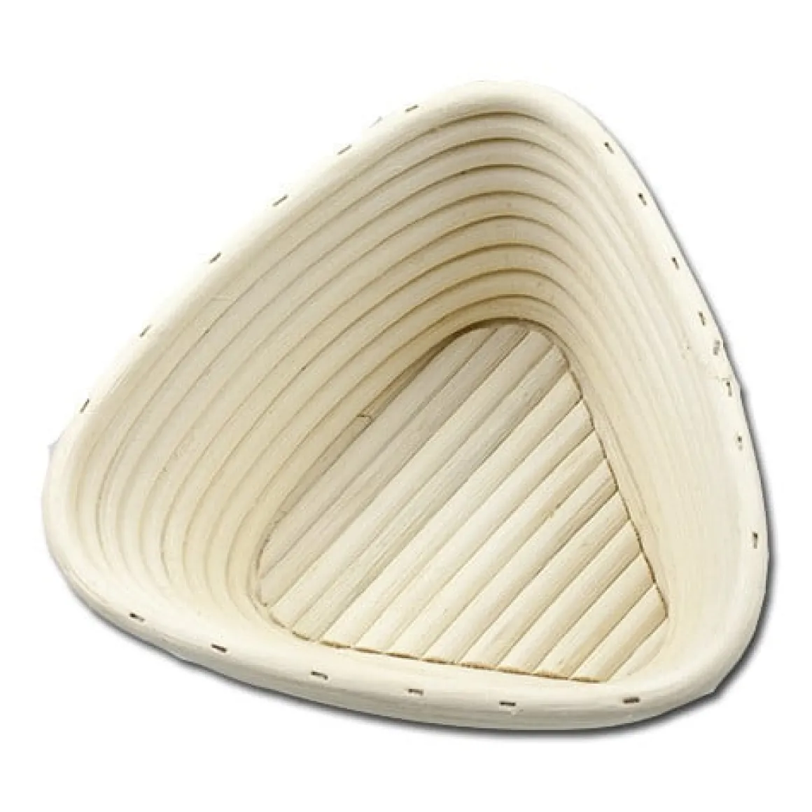 Rijsmandje Riet Driehoek 23x23cm (800 tot 1000 gram deeg)