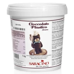 Saracino Modelleer Chocolade Puur 1kg