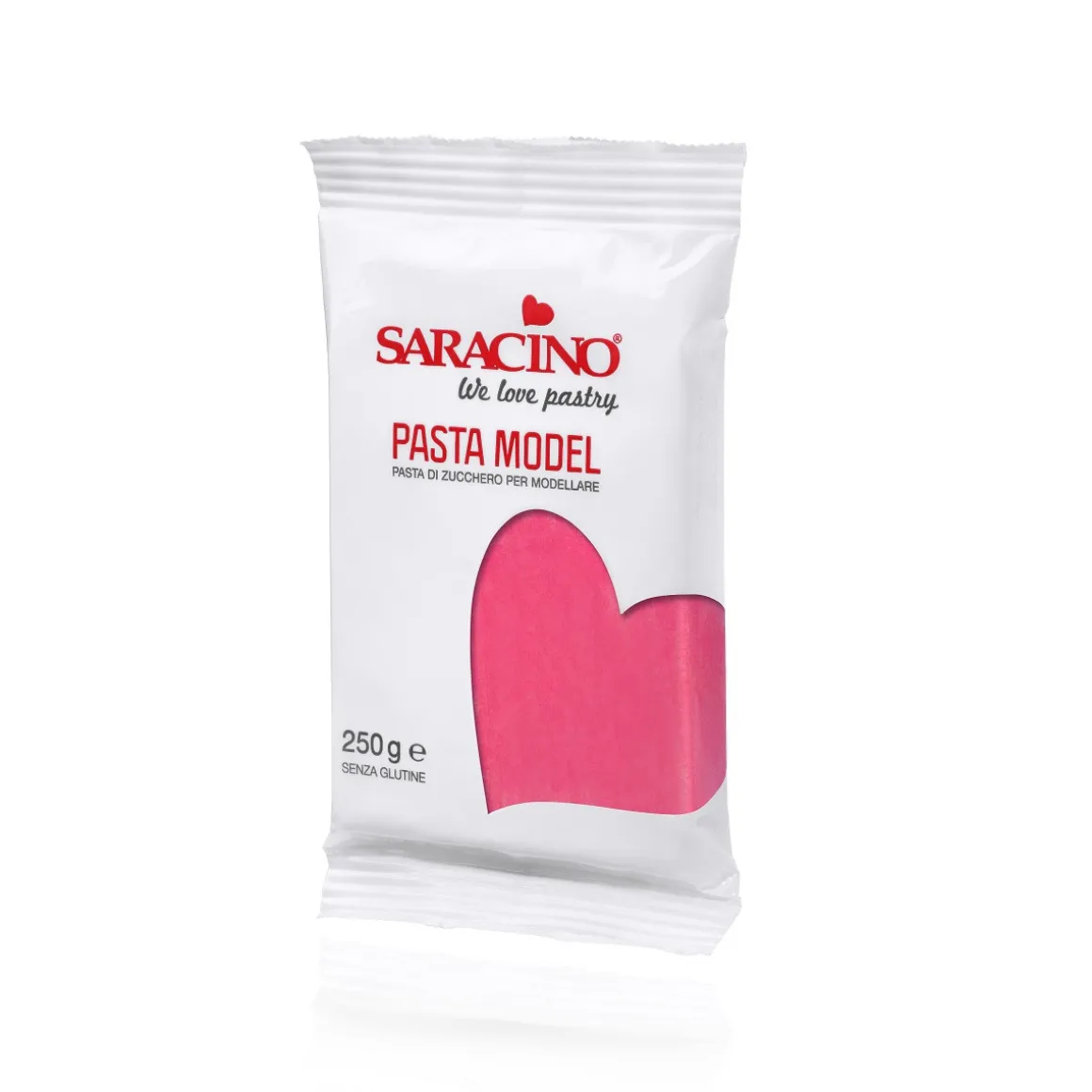 Saracino Modelling Paste Fuchsia Roze 250g