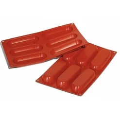 Siliconen Bakvorm Lange vingers 130x50x18,5mm (6)