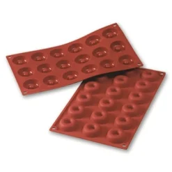 Siliconen Bakvorm Savarin Mini (Jaffa) Ø41h12mm (18)