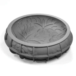 Siliconen Vorm Flowers Ø20,5x6cm (Dinara Kasko)