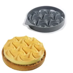Siliconen Vorm Tart Tesselation Ø14x2,5cm (Dinara Kasko)