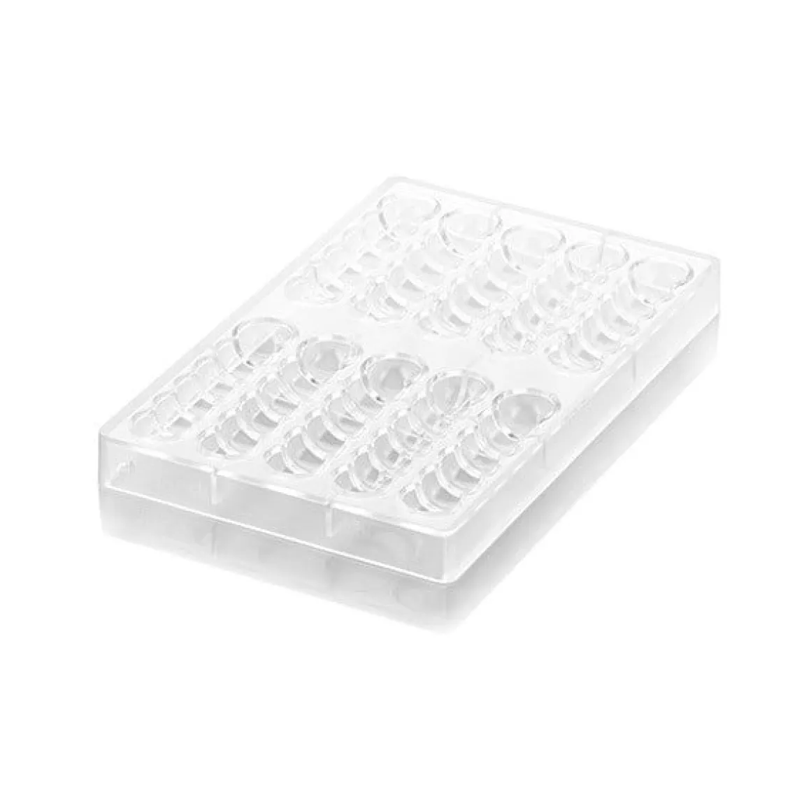 Silikomart Chocolademal Tablet Bolla-B (10) 115x25x15mm