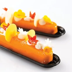 Silikomart Gebakschoteltje Eclair Zwart 14x3,2cm 100st.