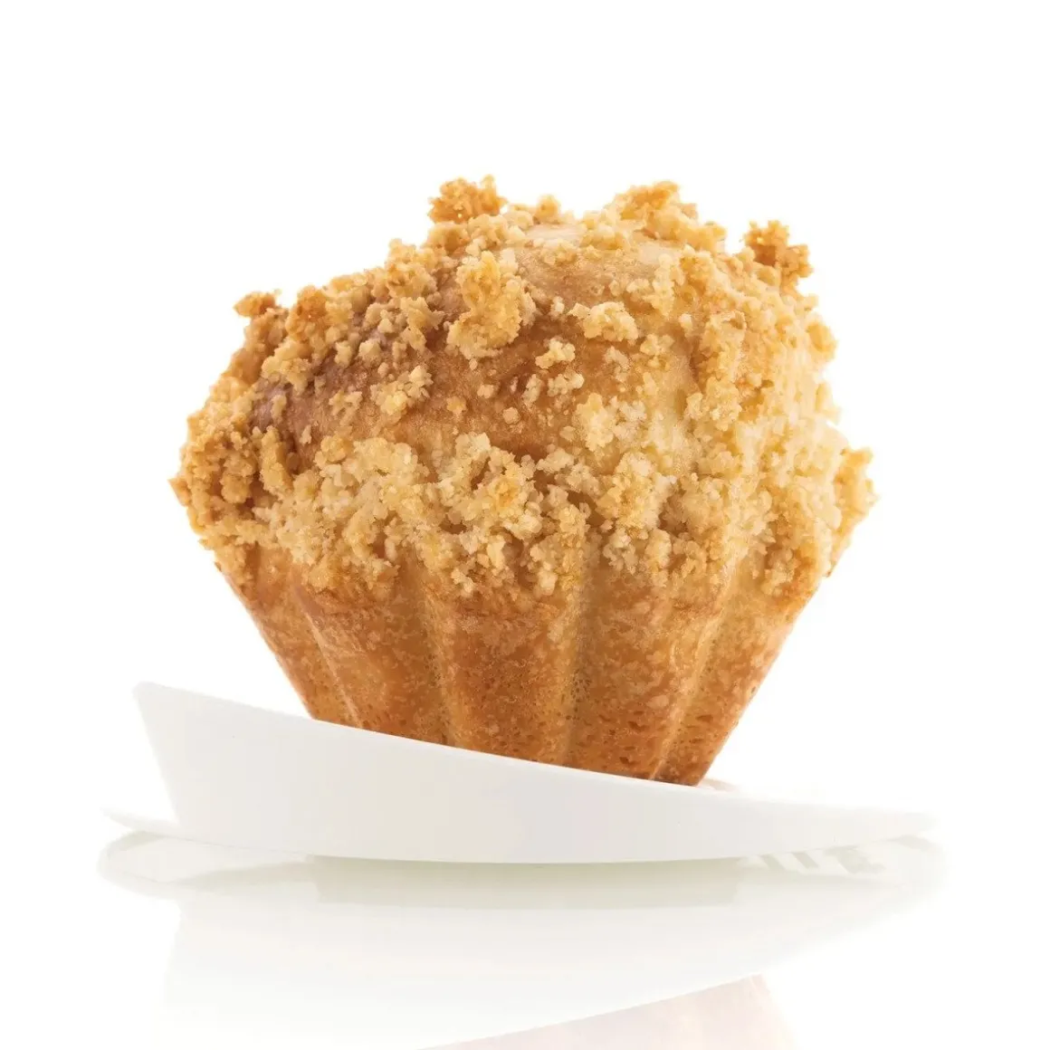 Silikomart Gebakschoteltje Rond Wit Ø8,6cm 100st.