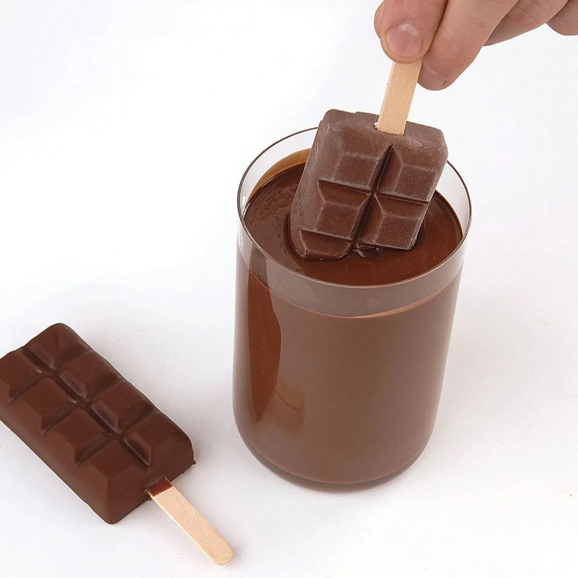 Silikomart IJsstokjes Hout 11,3cm - 500st