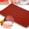 Silikomart Siliconen Bakmat Macarons 30x40cm / 48 macarons