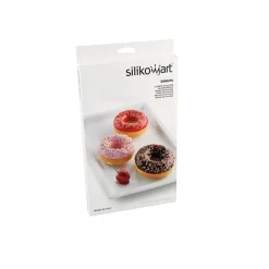 Silikomart Siliconen Bakvorm Donuts (6x) Ø7,5x2,8cm