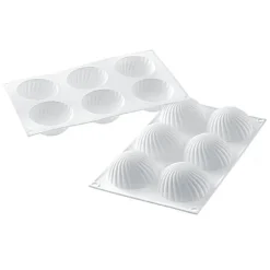 Silikomart Siliconen Bakvorm Parfum (6x) Ø7,5x3,75cm