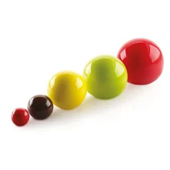 Silikomart Siliconen Bakvorm Bol (8x) Ø6,2x5,2cm