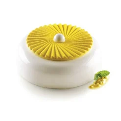 Silikomart Siliconen Bakvorm Plissé (2x) Ø14x1cm