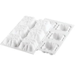 Silikomart Siliconen Bakvorm Wolk (6x) 7,1x7,1x3,4cm