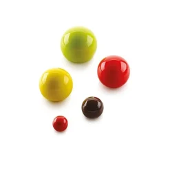 Silikomart Siliconen Bakvorm Bol (15x) Ø4,2x3,6cm