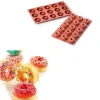 Silikomart Siliconen Bakvorm Mini Donuts Ø4,5-1,5x1,8cm (15)