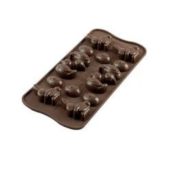 Silikomart Siliconen Bonbonvorm Pasen (14x) 3x4,3x1,6cm