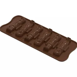 Silikomart Siliconen Bonbonvorm Notenkraker (6) 2,6x8,4cm
