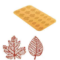 Silikomart Siliconen Mat Bosco (21x) 60-71x37-69x1,5(h)mm