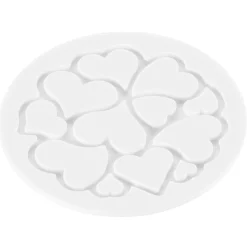 Silikomart Siliconen Mold Mini Love Ø6x0,2cm Set/6