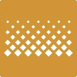 Silikomart Siliconen Stencil Ruit 13,8x7,2x0,1cm Set/2**