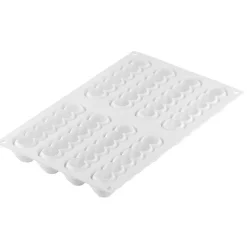 Silikomart Siliconen Vorm Truffel Eclair (8x) 130x31x28(h)mm