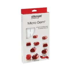 Silikomart Siliconen Vorm Mini Gem (35) 2,3x2,3x1,3cm