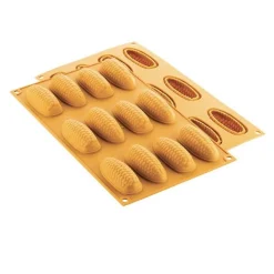 Silikomart Siliconen Vorm Maïskolf (12) 68,5x26,4x21,2mm