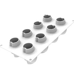 Silikomart Siliconen Vorm Taki (8) Ø5x7cm**