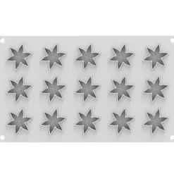 Silikomart Siliconen Vorm Corolle (15) Ø4,5cm