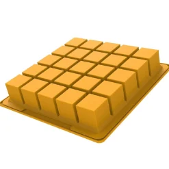 Silikomart Siliconen Vorm IJsblokjes (25) 3x3cm