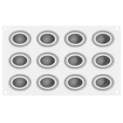 Silikomart Siliconen Vorm Nebula (12) 5,1x3,7x3,2cm