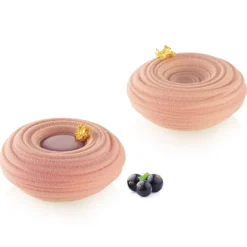 Silikomart Siliconen Vorm Sara (6) Ø7,5x3cm