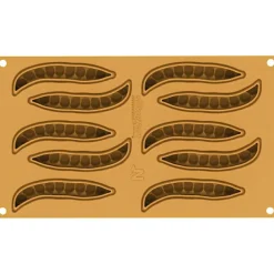 Silikomart Siliconen Vorm Peul (10x) 11x3,5x1,2cm**