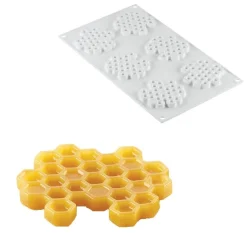 Silikomart Siliconen Vorm Honing (6) Ø74x8mm