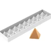 Silikomart Siliconen Vorm Pyramide (18) 3,2x3,2cm