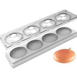 Silikomart Siliconen Vorm 3D Pebble (4) Ø8x3,5cm**