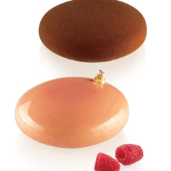 Silikomart Siliconen Vorm 3D Pebble (4) Ø8x3,5cm**