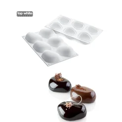 Silikomart Siliconenvorm Zen 8,7x6,3x3,6cm (6)